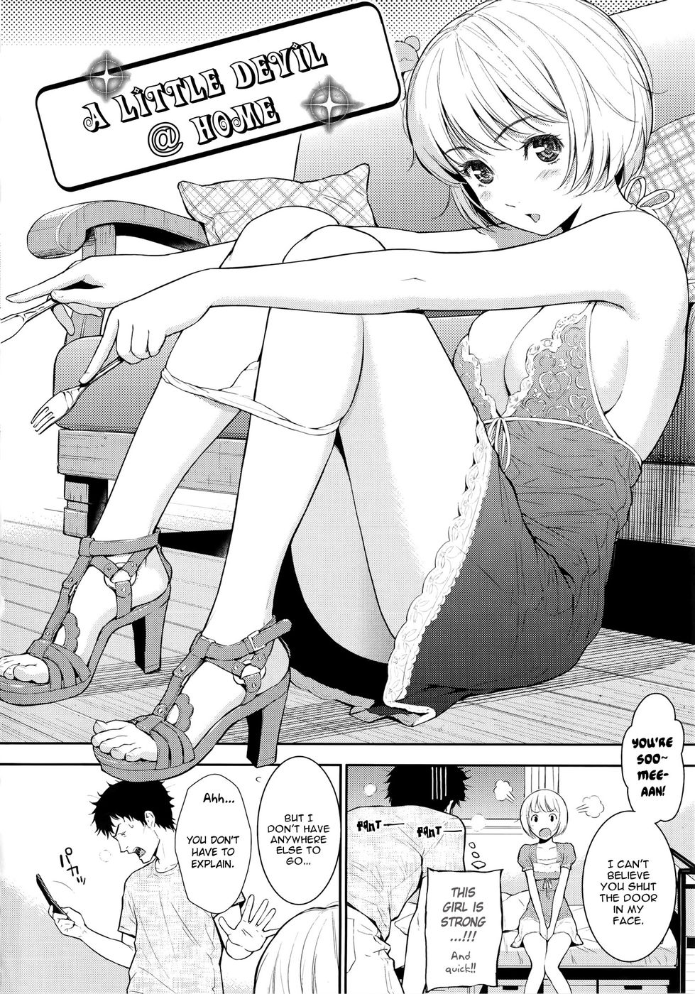 Hentai Manga Comic-Renai Sample 2-Chapter 8-A Little Devil @ Home-2